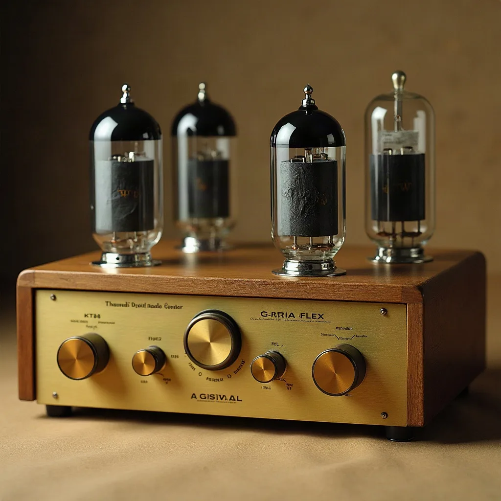 Genalex KT88 Gold Lion · original, 1968 · quad