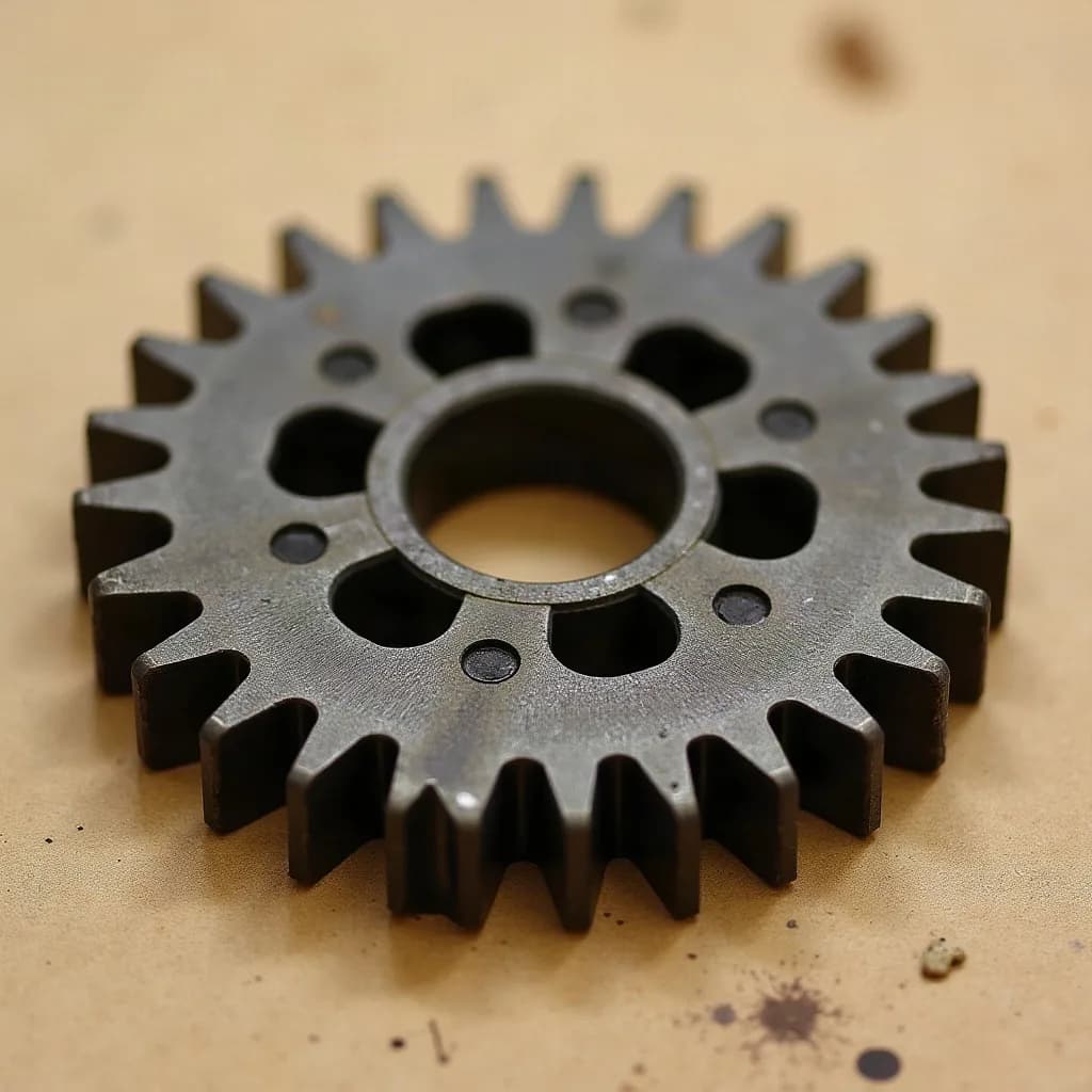 Matched spur gear set · 72T / 24T, 8 DP · Bliss #21 stamping press reduction