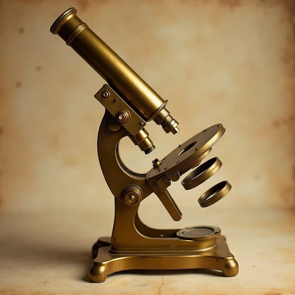 Watson & Sons brass compound microscope · c. 1895
